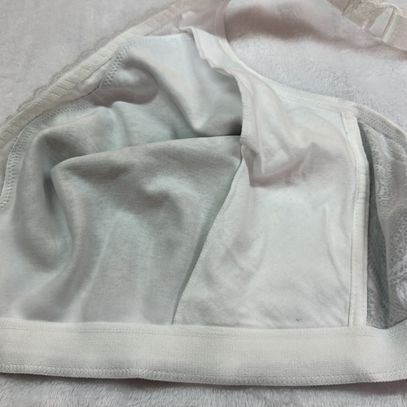 Catherine’s Intimates No Wire BlackWhite Paisley Print Cotton Comfort NWT 50DDD - Picture 6 of 12